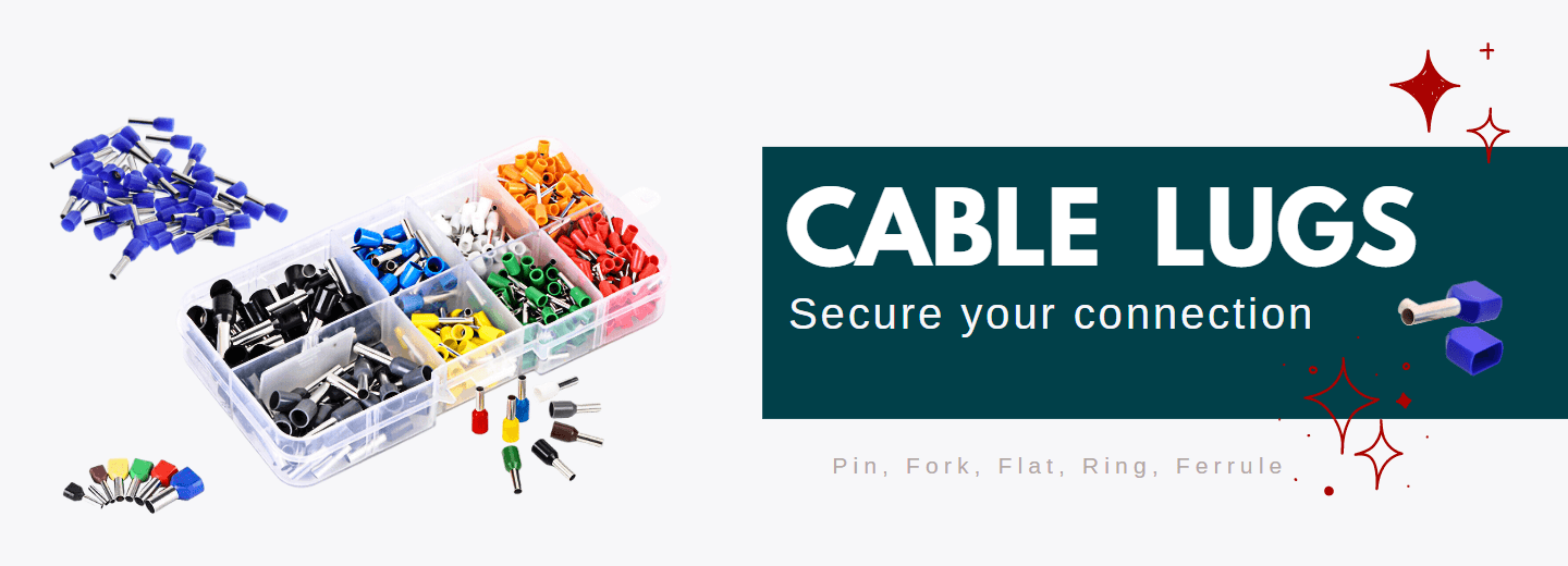 Electrical wiring cable lugs