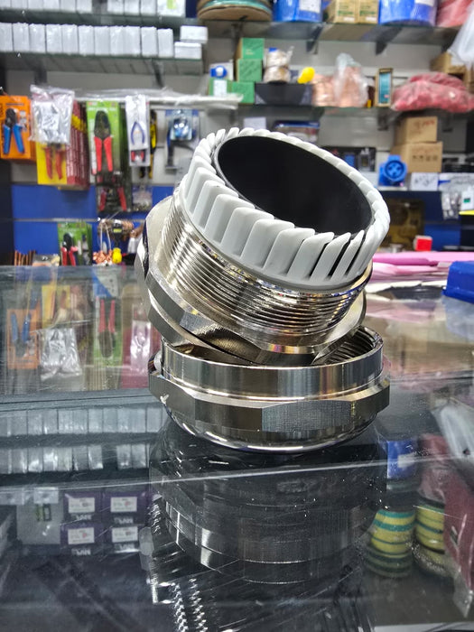 Nickel-Plated Brass Metal cable Gland