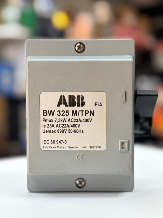 ABB BW 325 M/TPN WEATHERPROOF ENCLOSED ISOTATOR SWITCH