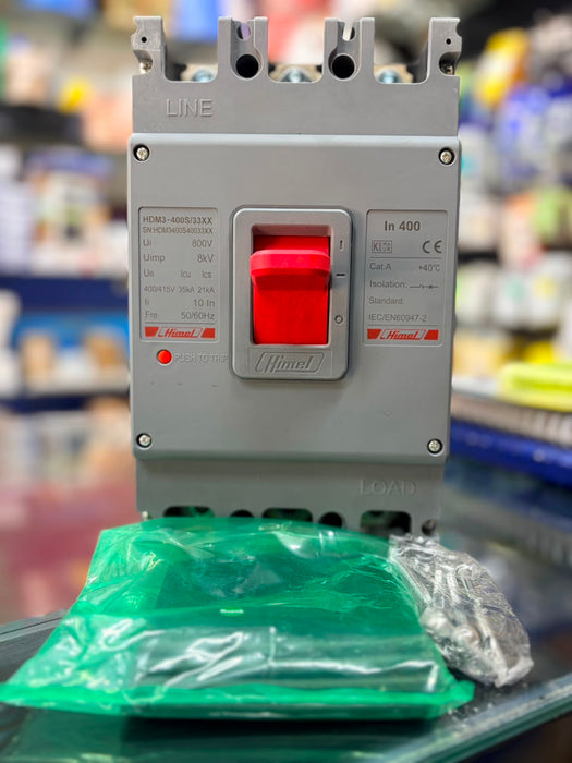Himel HDM3-400S 3-Pole Moulded Case Circuit Breaker (MCCB)