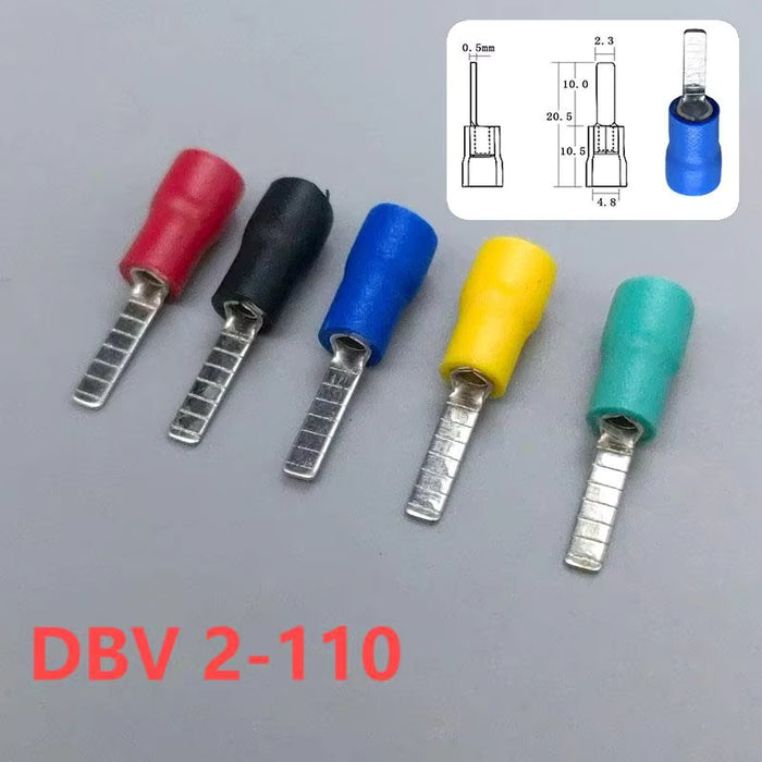 C45 Terminals for DZ47 Air Switch Circuit Breaker Wire Connector Electric Cable Connector Copper Crimp Terminal C45
