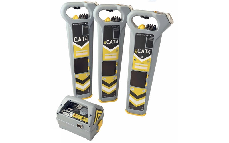Radiodetection’s range of Cable Avoidance Tools CAT4 & Genny4