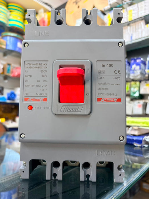 Himel HDM3-400S 3-Pole Moulded Case Circuit Breaker (MCCB)