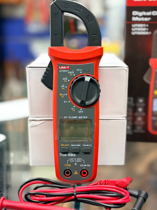UNI-T UT201+ TRUE RMS DIGITAL AC ClLAMP METER