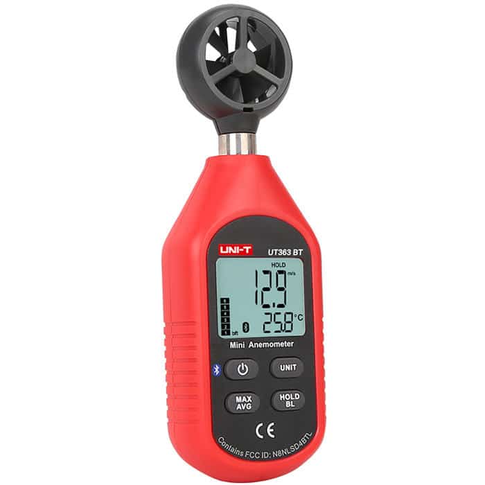 Uni-T UT363BT BLUETOOTH MINI ANEMOMETER