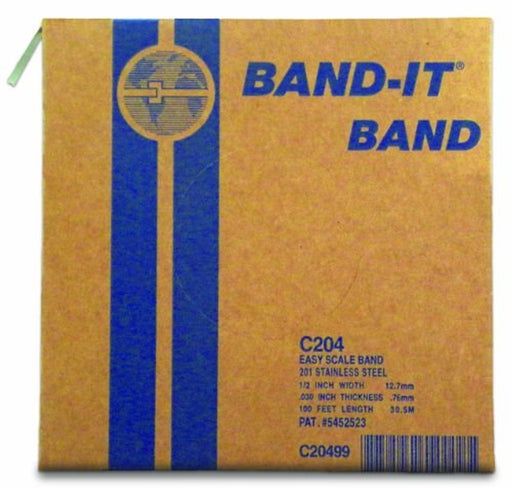 BAND-IT 1/2 in. 201 Stainless Steel Band Roll - 100 ft. Roll - from United Gulf 