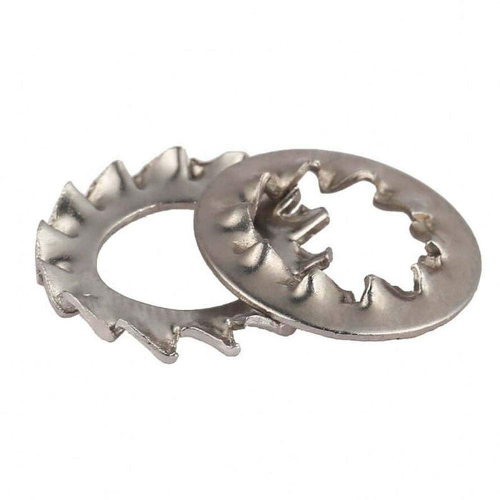 M10 External Toothed Shakeproof Serrated Lock Washer External & Internal Toothed A2 304 Stainless Steel