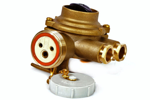 792887-RECEPTACLE W/SWITCH WATERTIGHT, 3PIN HNA CAST BRASS Watertight marine use plug & receptacle with switch. Rated capacity is 250V, 10 amp. Available in cast brass or synthetic resin main body. - from United Gulf 