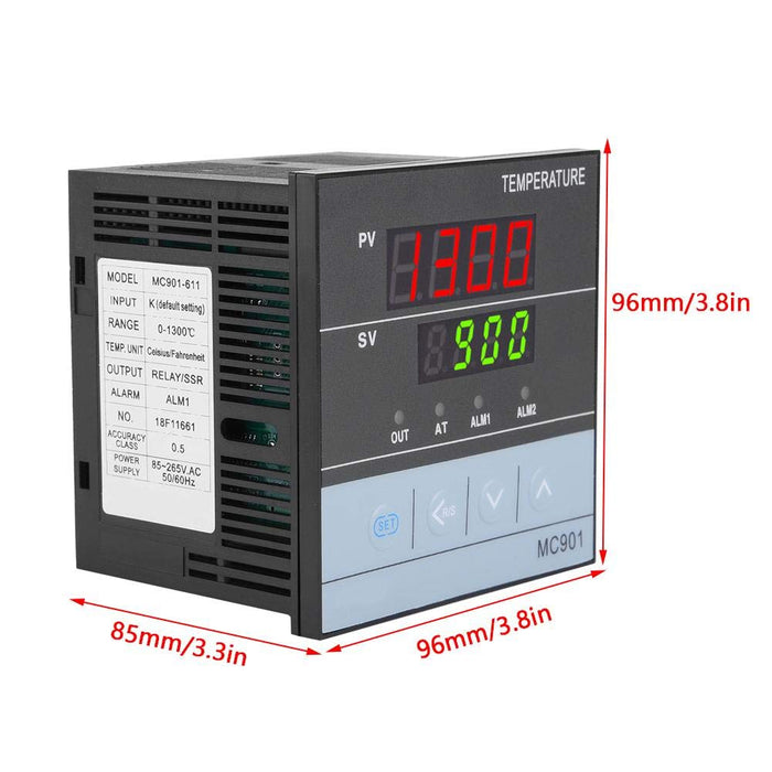 Temperature Controller Accurate Temperature Control F or C Digital Thermostat
