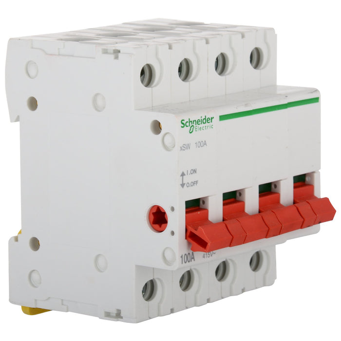 Schneider Acti 9 100-Amp 4-Pole MCB Isolator