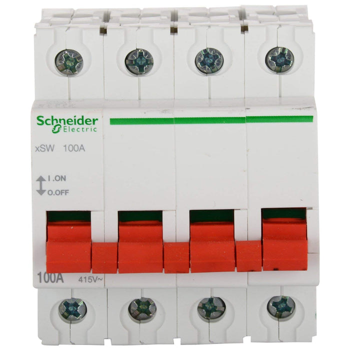Schneider Acti 9 100-Amp 4-Pole MCB Isolator