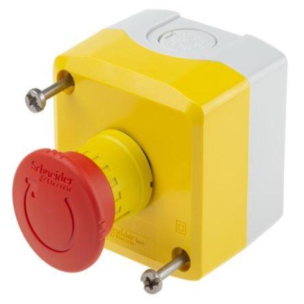 Schneider Electric Harmony, Yellow Emergency Push Button