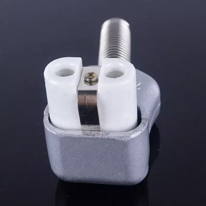 Right Angled Ceramic Electric Heater Plug with Aluminum Alloy Shell and Ceramic Head