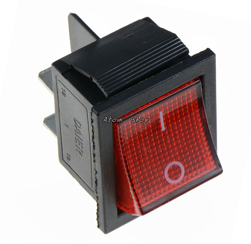 Reliable Rocker Switch 6P On-Off-On - 6 Pins, 5A 250V, 20A 125V ...