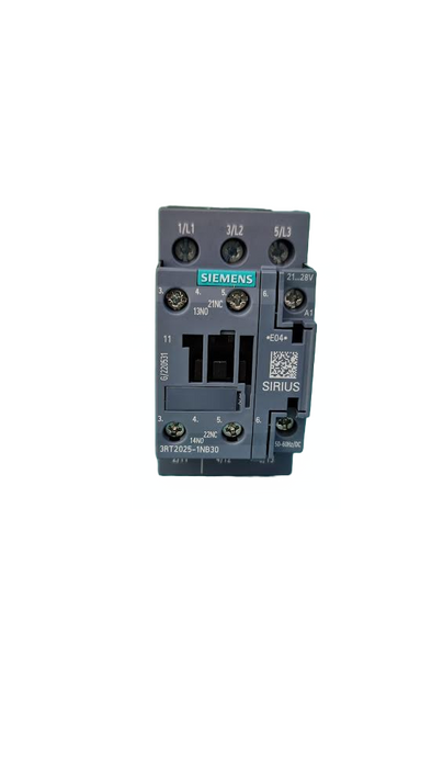 Siemens 3RT2025-1AP00 3 Pole Contactor, 3NO, 32 A, 15 kW