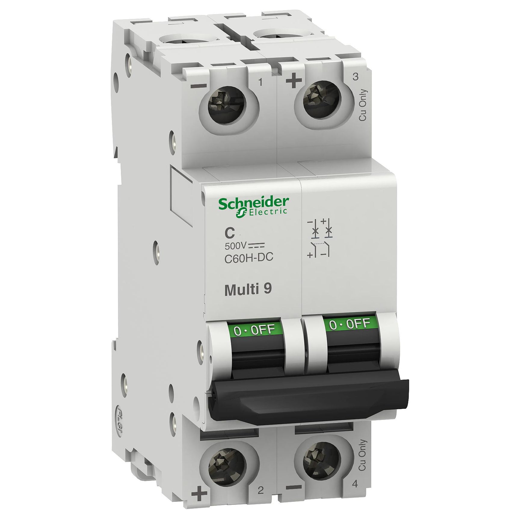 Secure Your DC Circuit Schneider 63Amp DC Miniature Circuit Breaker MCB secure-your-dc-circuit-schneider-63amp-dc-miniature-circuit-breaker-mcb