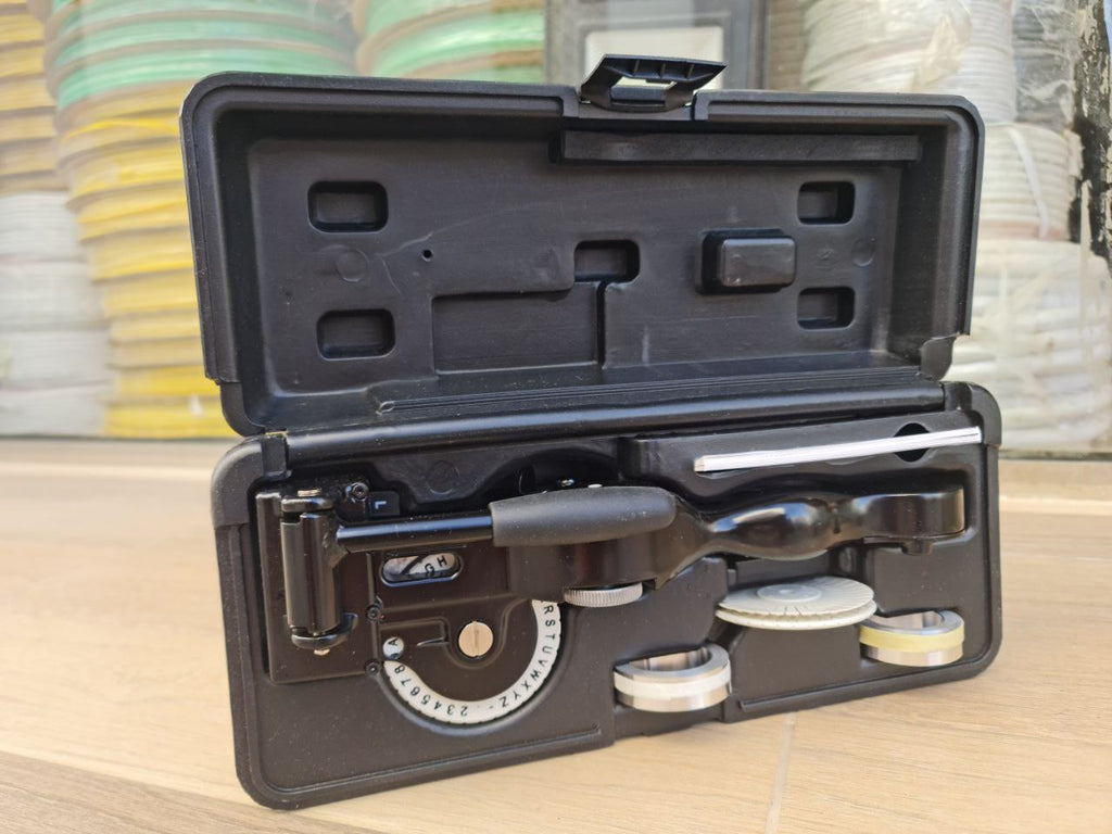 Stainless Steel Metal Tape Embossing Machine Kit DYMO Rhino