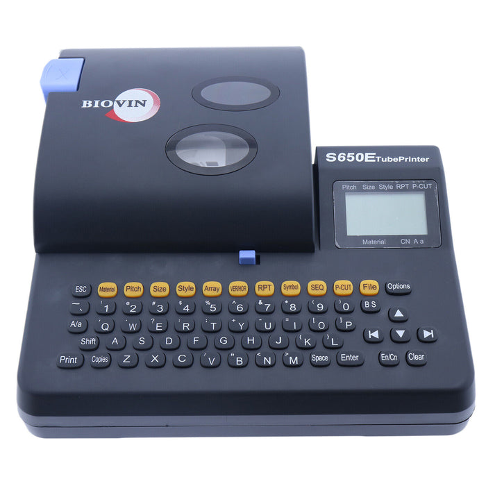 Efficient Tube Labeling with Biovin Lettering Machine | United Gulf