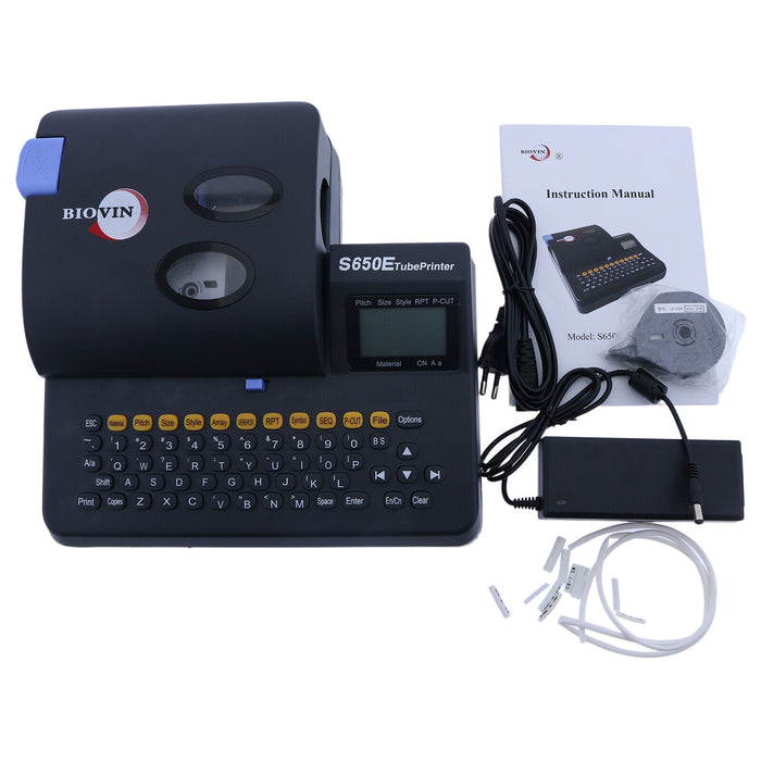 Efficient Tube Labeling with Biovin Lettering Machine | United Gulf